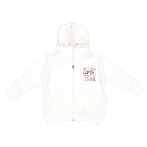 God is Good Toddler Full Zip Sweatshirt