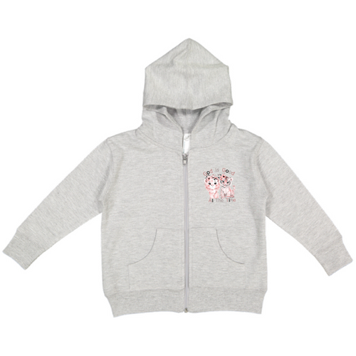 God is Good Toddler Full Zip Sweatshirt