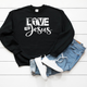 Love Like Jesus Crew Neck Sweatshirt