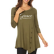 Grace Tunic (3/4 Sleeve)