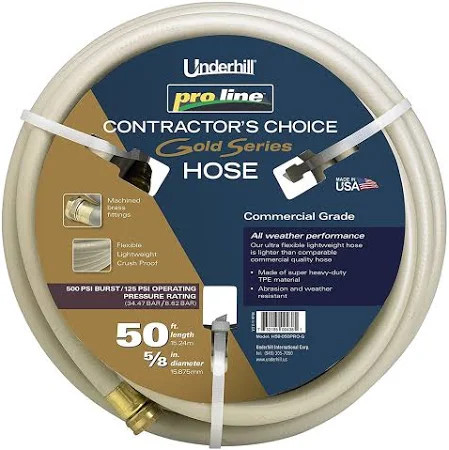 Underhill Proline Gold Series Commercial Garden Water Hose - Thumbnail 4