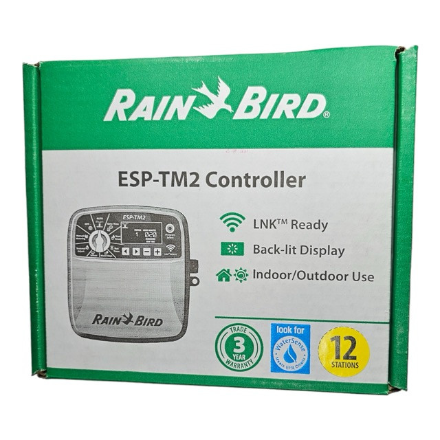 Rainbird ESP-TM2 - 12 Station Indoor/Outdoor 120V Irrigation
