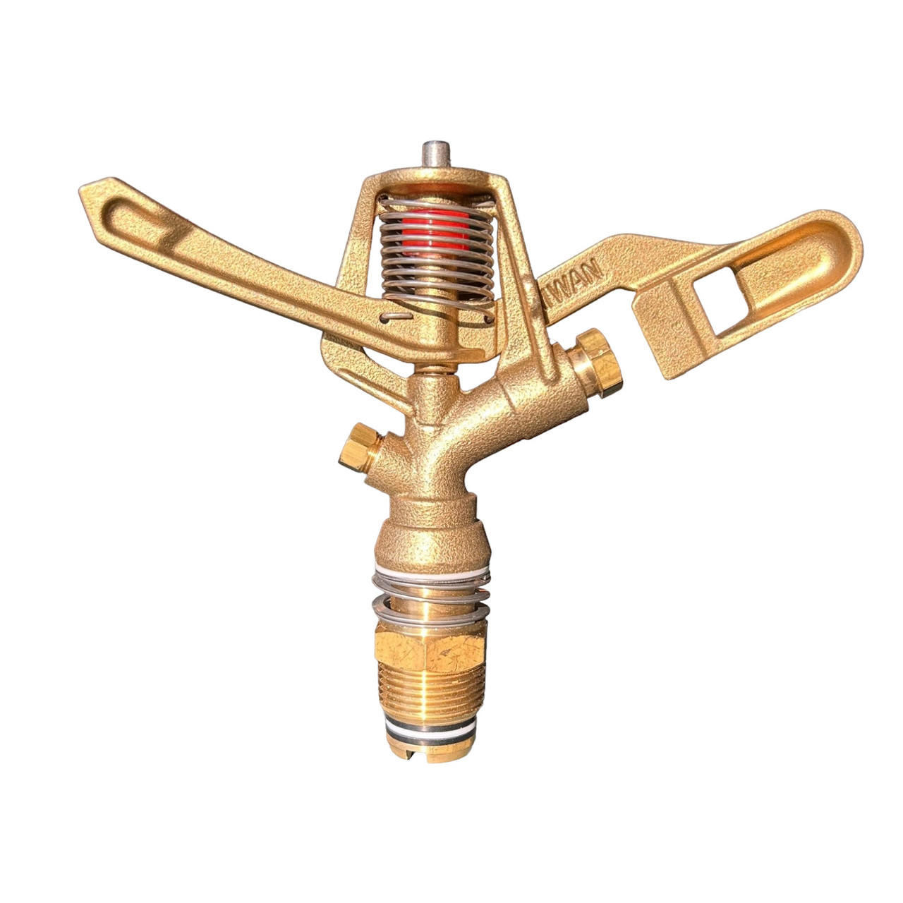 Aqualine I75A-532 - 3/4 Brass Adjustable Circle Impact Sprinkler with 5/32  Nozzle