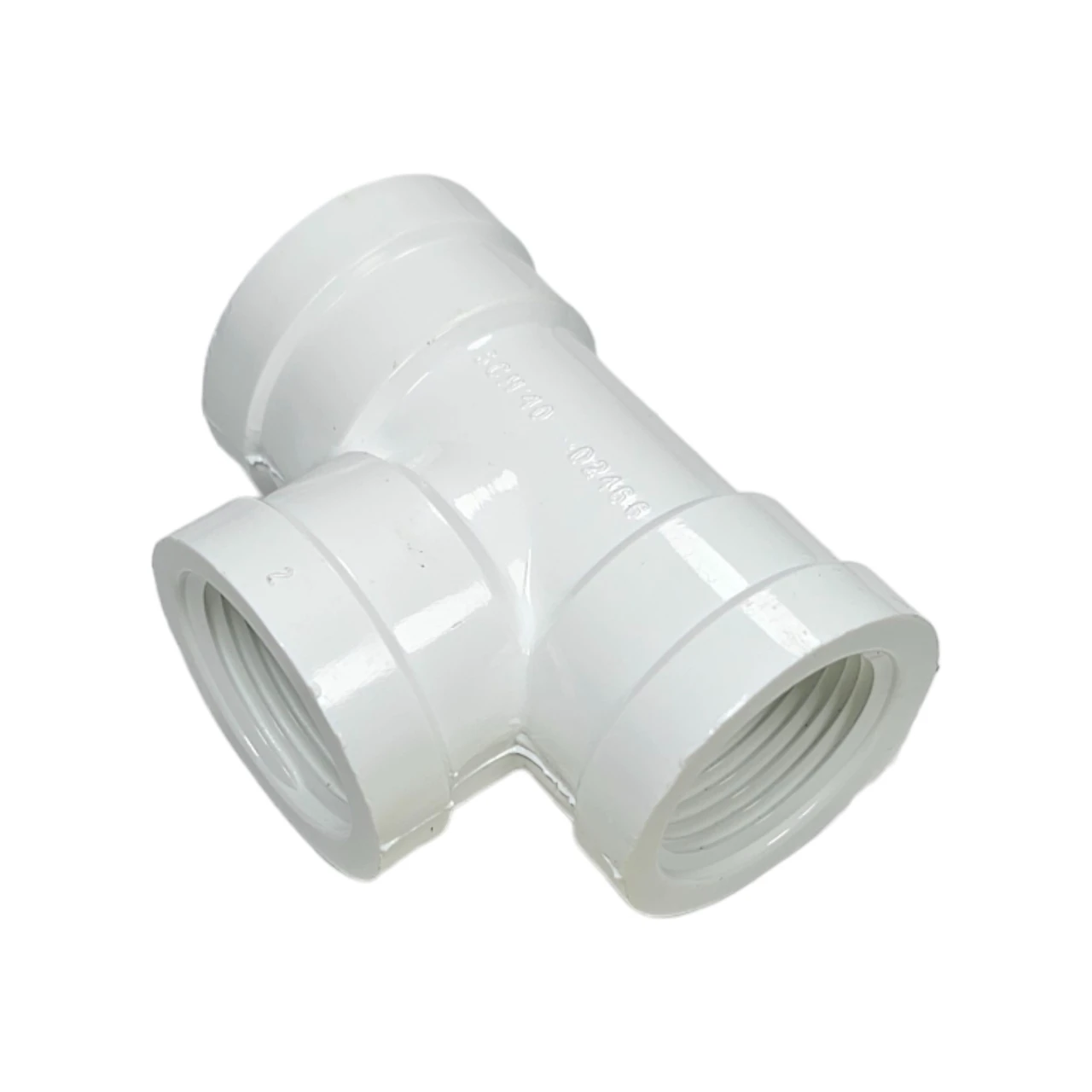 PVC Threaded Tee (TxTxT)