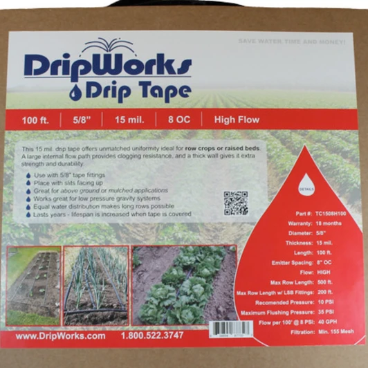 DripWorks 100' Drip Tape Rolls