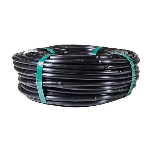 1/4” Dripline with 6” spacing emitters 100’