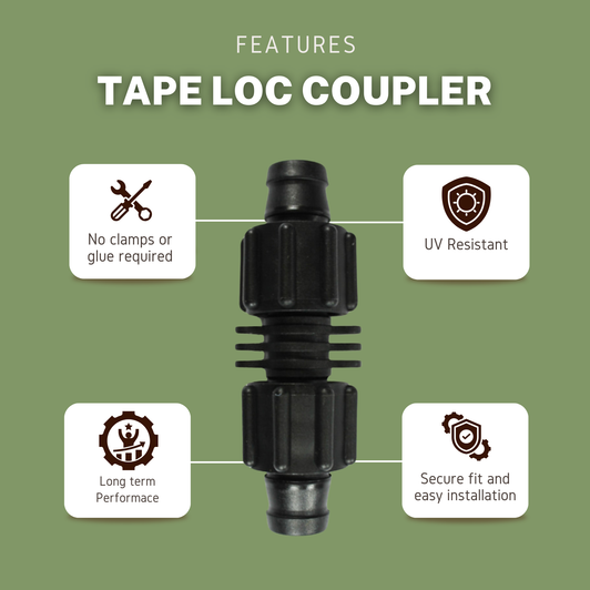 Tape Loc 5/8” Coupling Fitting