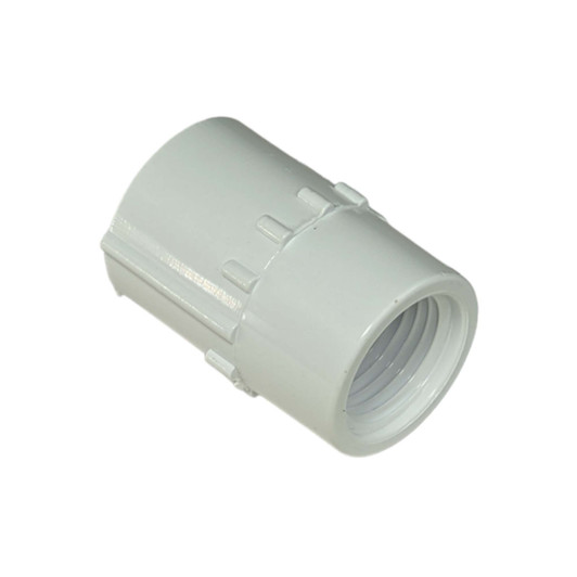 An essential fitting for irrigation and plumbing, this Dura Schedule 40 Female Adapter (FPT x S) is perfect for transitioning from a PVC pipe run to threaded components like sprinkler heads or faucets.
