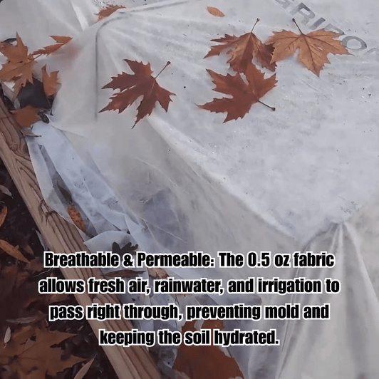 GCI Lightweight Frost Protection infographic on 2-4 degree thermal protection