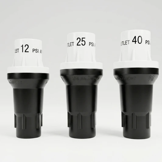 Senninger 1" Medium Flow Regulators 12, 25, and 40 PSI models