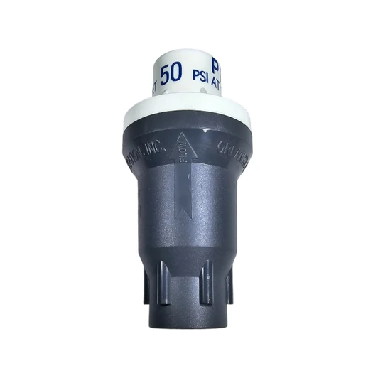 Senninger Limit Valve 50 PSI preset model with white cap MPN: PRLV50