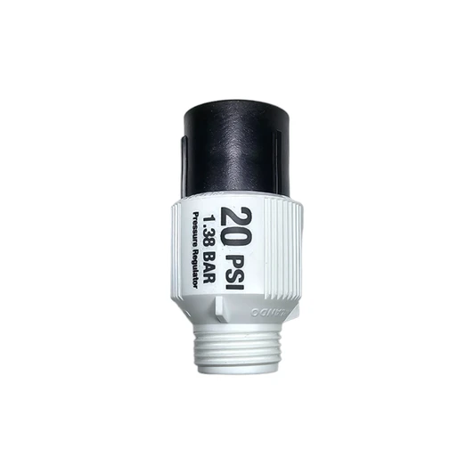 Senninger Lawn & Garden Hose Thread Regulator 20 PSI white body MPN: PRLG20
