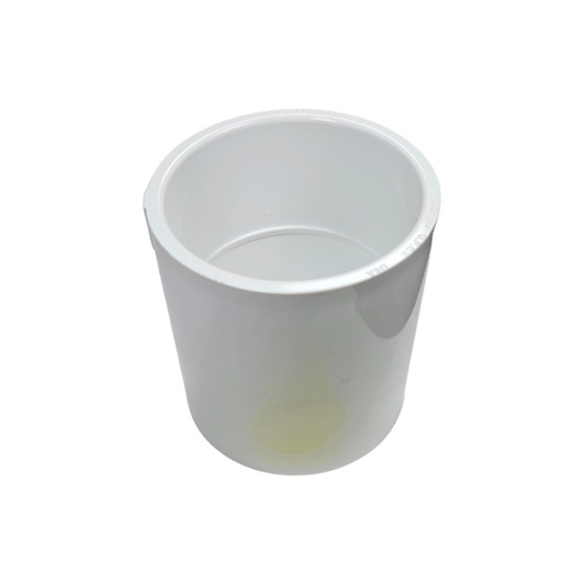This robust Dura 1 1/4" Schedule 40 PVC Slip Coupler provides a strong, reliable connection for 1 1/4" pipes in main water lines and other high-pressure applications.
