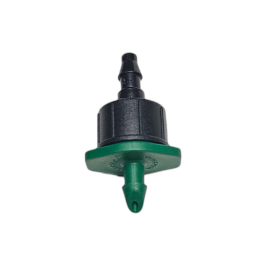 Antelco CETA PC Emitter black top with green base profile view
