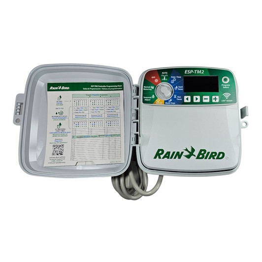 Smart Irrigation Timer Rain Bird 4 Station 120 V Sprinkler Controller