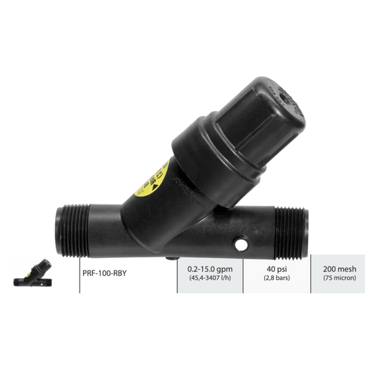 Rain Bird PRF100RBY - 1 in. Pressure-Regulating Filter (RBY)