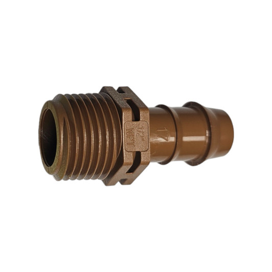 Netafim 17mm Techline Barb x 1/2” MPT