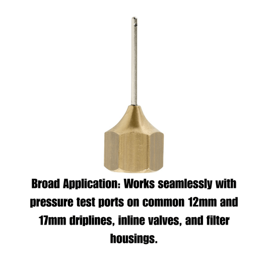 Netafim Pressure Gauge Needle with 1/4" FPT