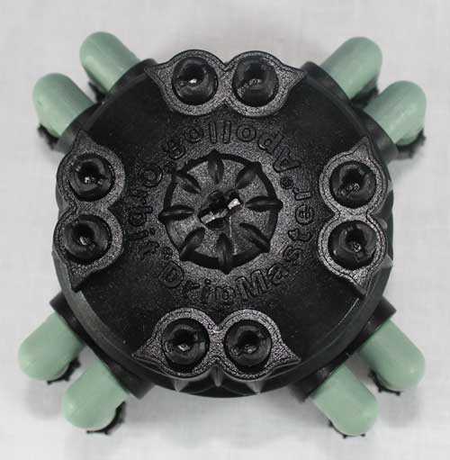 8 way drip manifold, sprinkler to drip conversion manifold