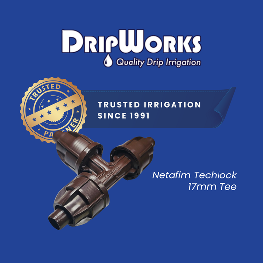 drip irrigation fittings Netafim Tee 17mm