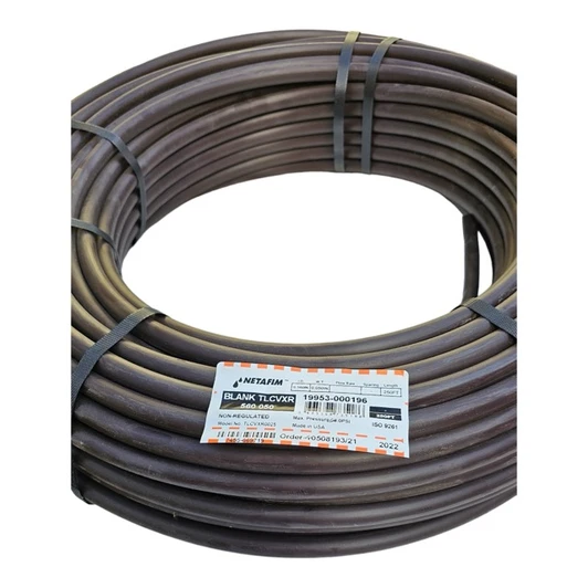 Netafim CV XR blank tubing for custom drip irrigation setups.