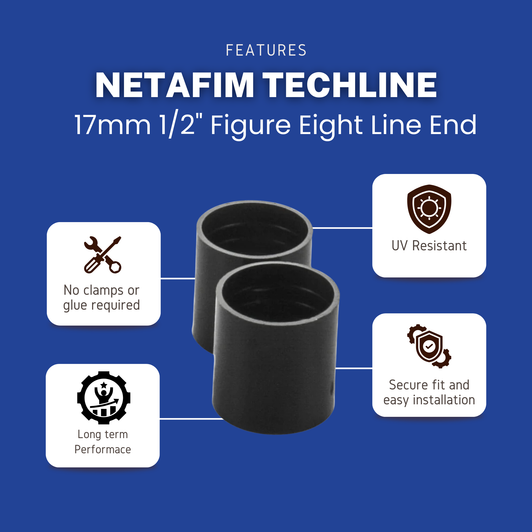 Techline 17 mm figure eight Fitting
