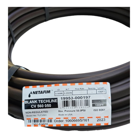 Netafim Blank CV Drip Tubing 17 mm
