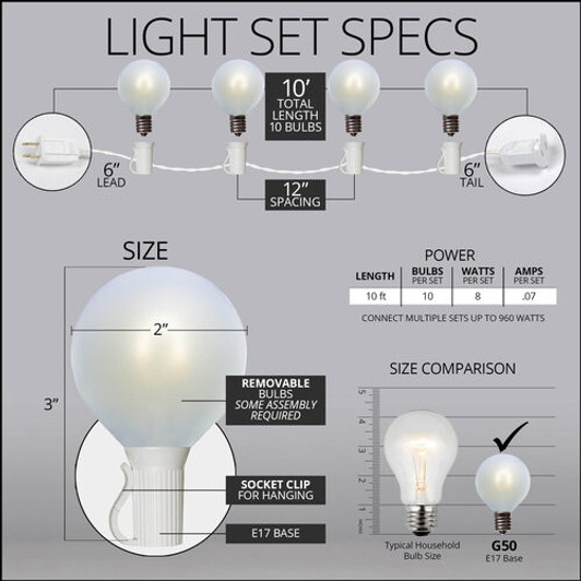 Specs Patio String Light Set