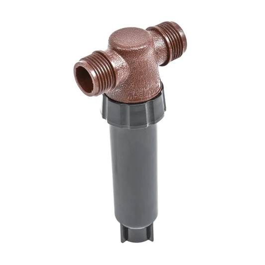 H2OWize Spray-to-Drip Converter angled view of the brown top and black main body MPN: HW1849