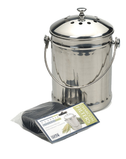 Endurance Stainless Steel Compost Pail