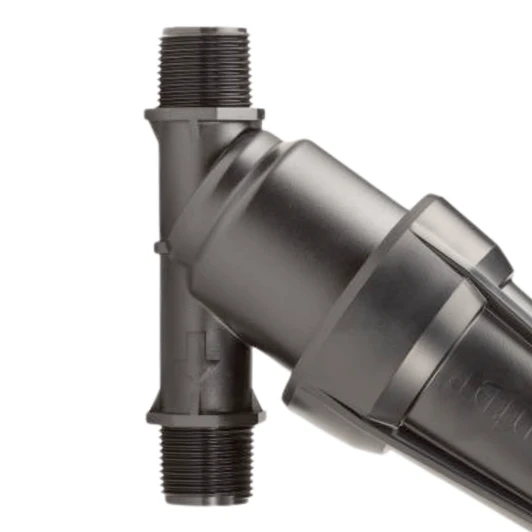 Hunter 3/4" Y-Filter close-up of filter body and threads MPN: HY-075