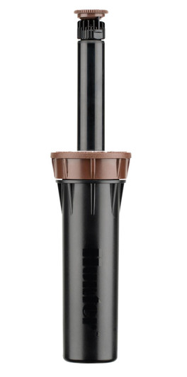 Pro-Spray PRS30 Sprinkler Body, 4" pop-up with 30 PSI pressure regulator, ½" inlet, and brown cap; no side inlet, accepts female-threaded nozzles