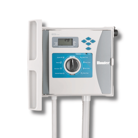 Hunter ICC2 8-Station Plastic Controller wall mounted with PVC conduits MPN: I2C800PL