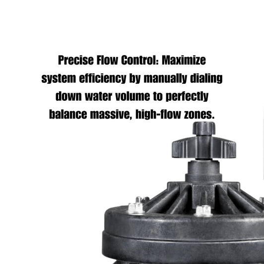 Hunter ICV 1 1/2” Valve Glass Filled Nylon Globe Valve w/ Flow Control
