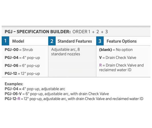 Hunter PGJ Rotor 6 in. Specs