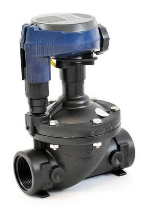 DIG 410BT Bluetooth Controller close-up on black anti-siphon valve MPN: 410BT-000