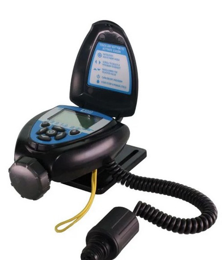 DIG 710A Battery Controller with open lid and yellow sensor wire MPN: 710A-000