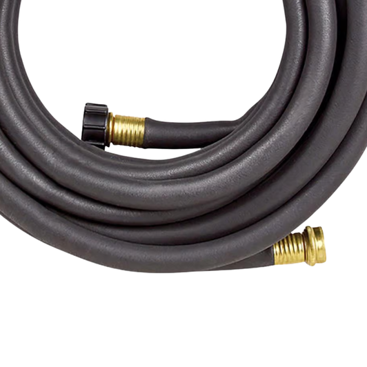 Gilmour 1/2" x 50' Soaker Hose angled side profile with couplings MPN: 827501-1003