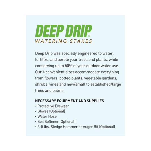 Deep Drip Tree Watering Stakes
