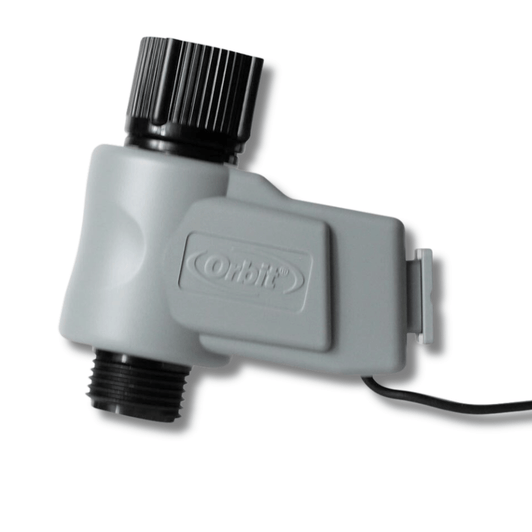 Orbit Add-On Yard Watering Valve angled view showing side profile MPN: 58874N