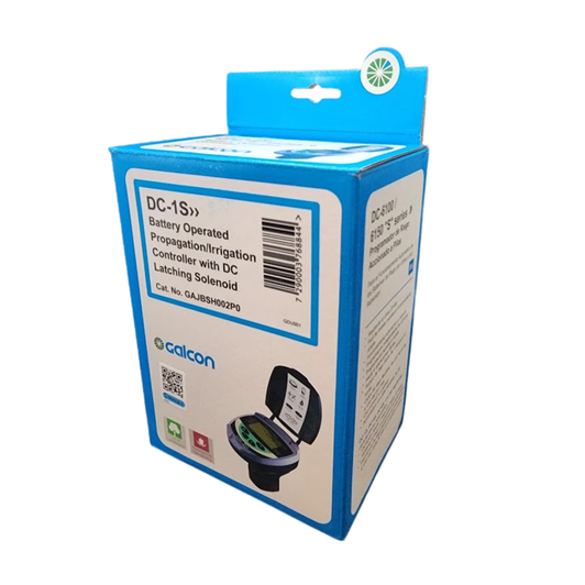 Galcon DC-1S controller box packaging front angled view MPN: GAJBS0002P0