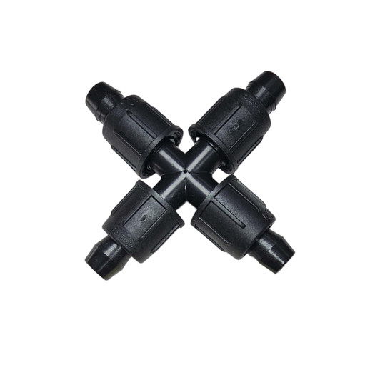 Irritec 1/2" Easy Perma Loc 4-Way Cross