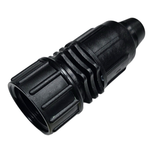 Angled studio shot of Irritec Hose Swivel Adapter MPN: A1-H6S