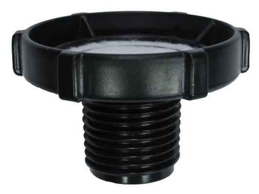 Orbit 1/2" Plastic Drain Valve isolated profile showing threaded base MPN: 51240