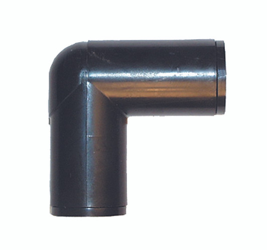 DIG 1/2" Compression Elbow showing black insert for .700" OD tubing