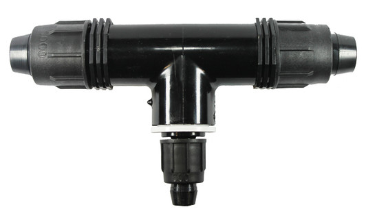 Irritec 1" x 1" x 1/2" Easy Perma Loc Reducing Tee