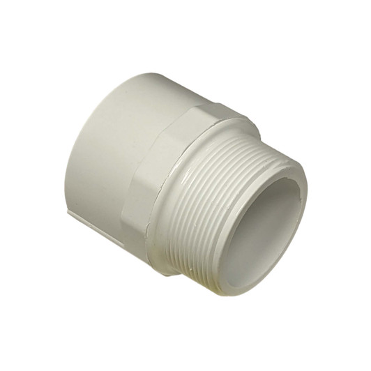 Side view of Dura PVC Male Adapter slip by male pipe thread
