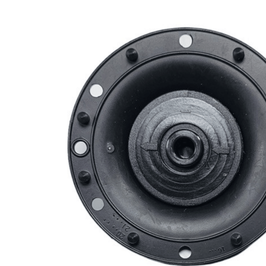 DIG Valve Replacement Diaphragm close-up view of central mounting hardware MPN: 03-025