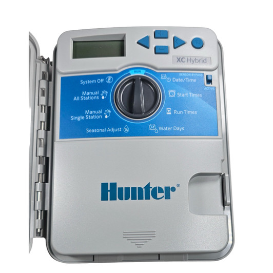 Hunter XC 6 Station Indoor and Outdoor Hybrid Sprinkler and Lawn irrigation Timer