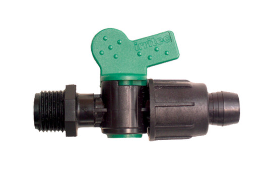 1/2" Easy Loc x 1/2" Male Pipe With Valve